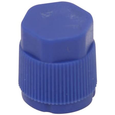Aftermarket 13mm Blue R143a Low Side Valve Port Cap JRA Type, 4PK A-CP0137-AI